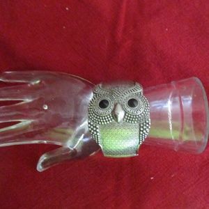 Cute Owl Take Me Along Bracelet Cuff